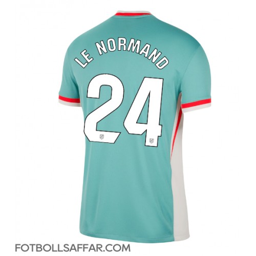 Atletico Madrid Robin Le Normand #24 Bortatröja 2024-25 Kortärmad